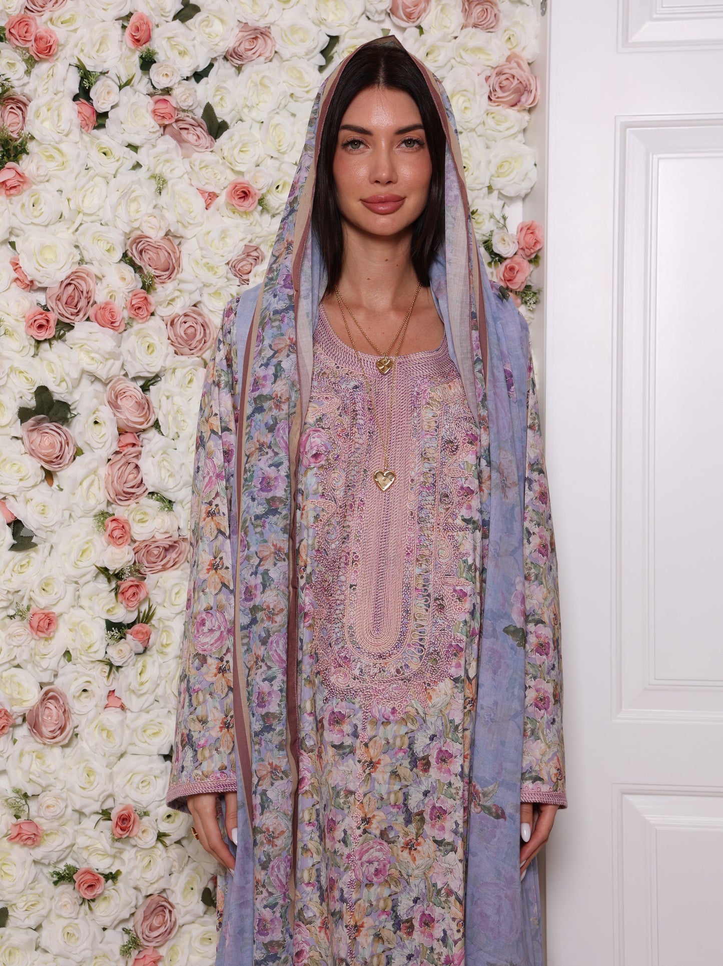 Periwinkle Petal Kaftan
