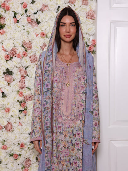 Periwinkle Petal Kaftan