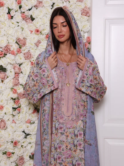 Periwinkle Petal Kaftan