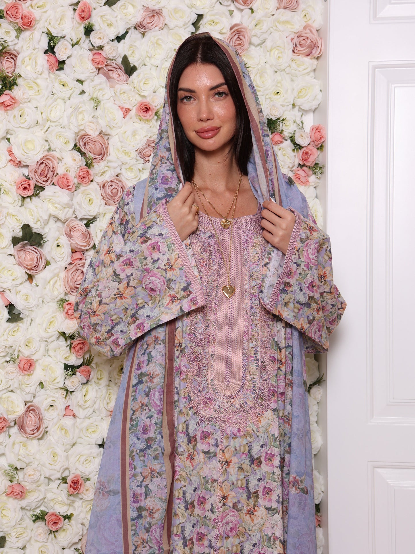 Periwinkle Petal Kaftan