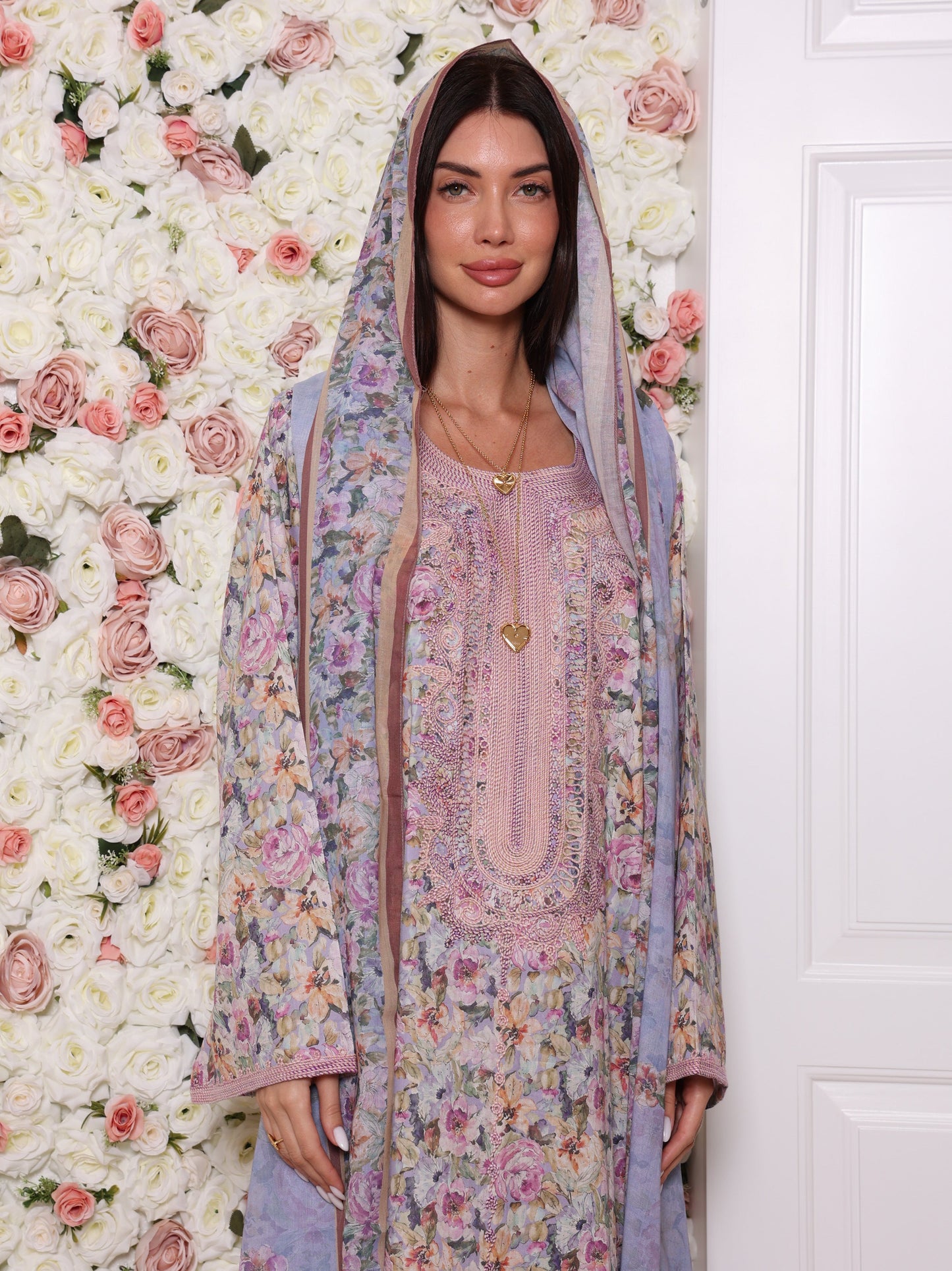 Periwinkle Petal Kaftan