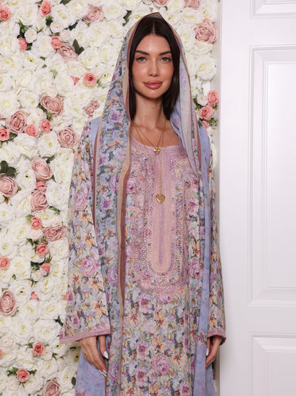 Periwinkle Petal Kaftan