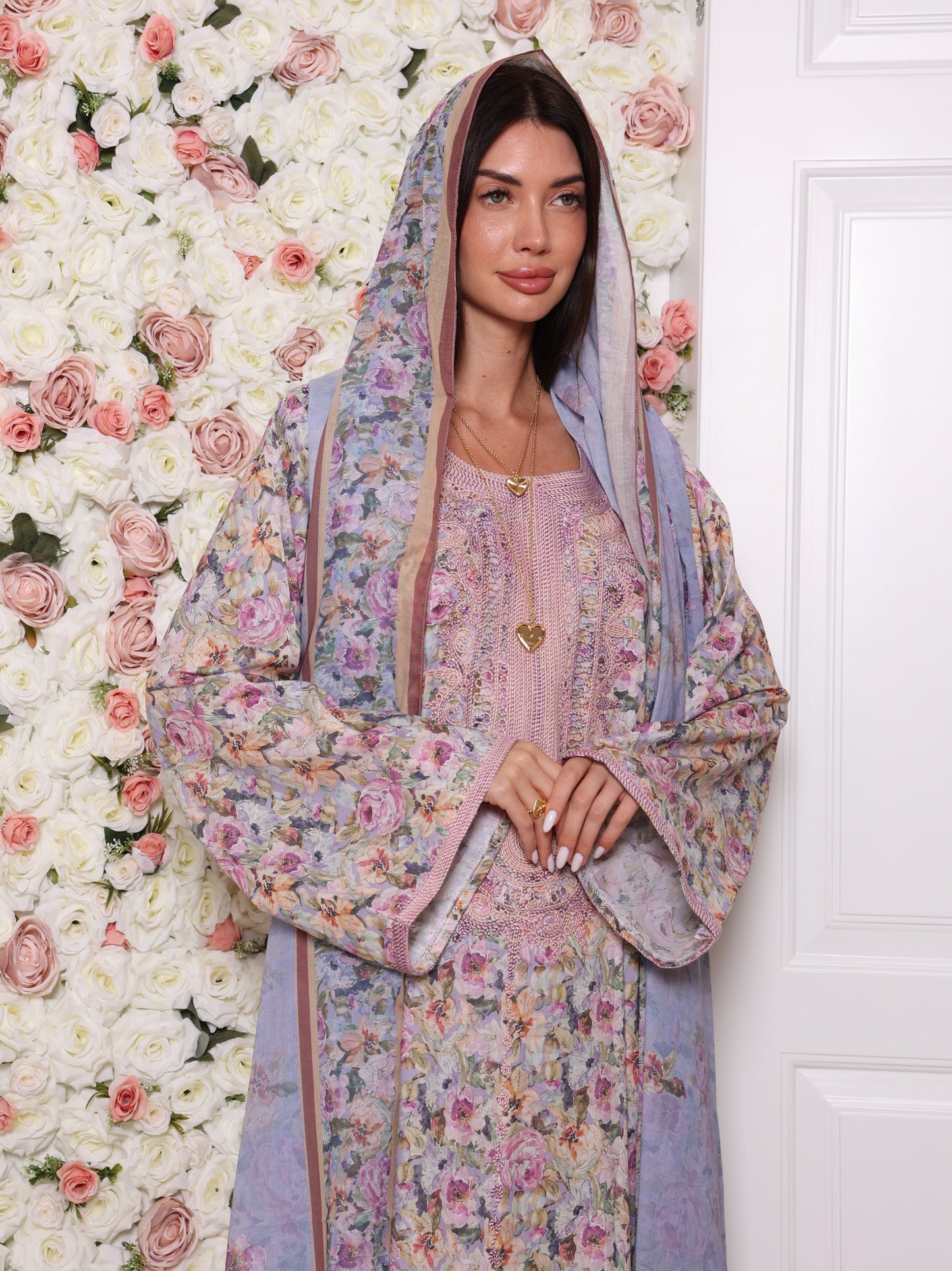 Periwinkle Petal Kaftan