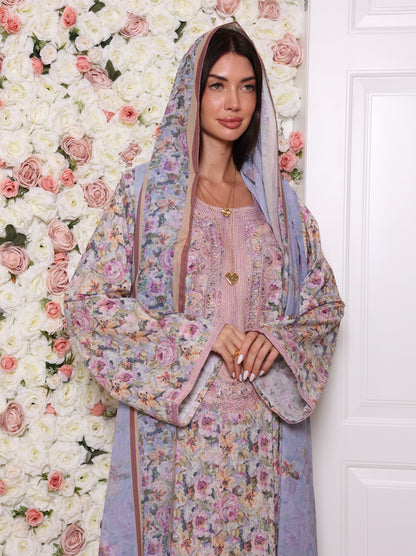 Periwinkle Petal Kaftan