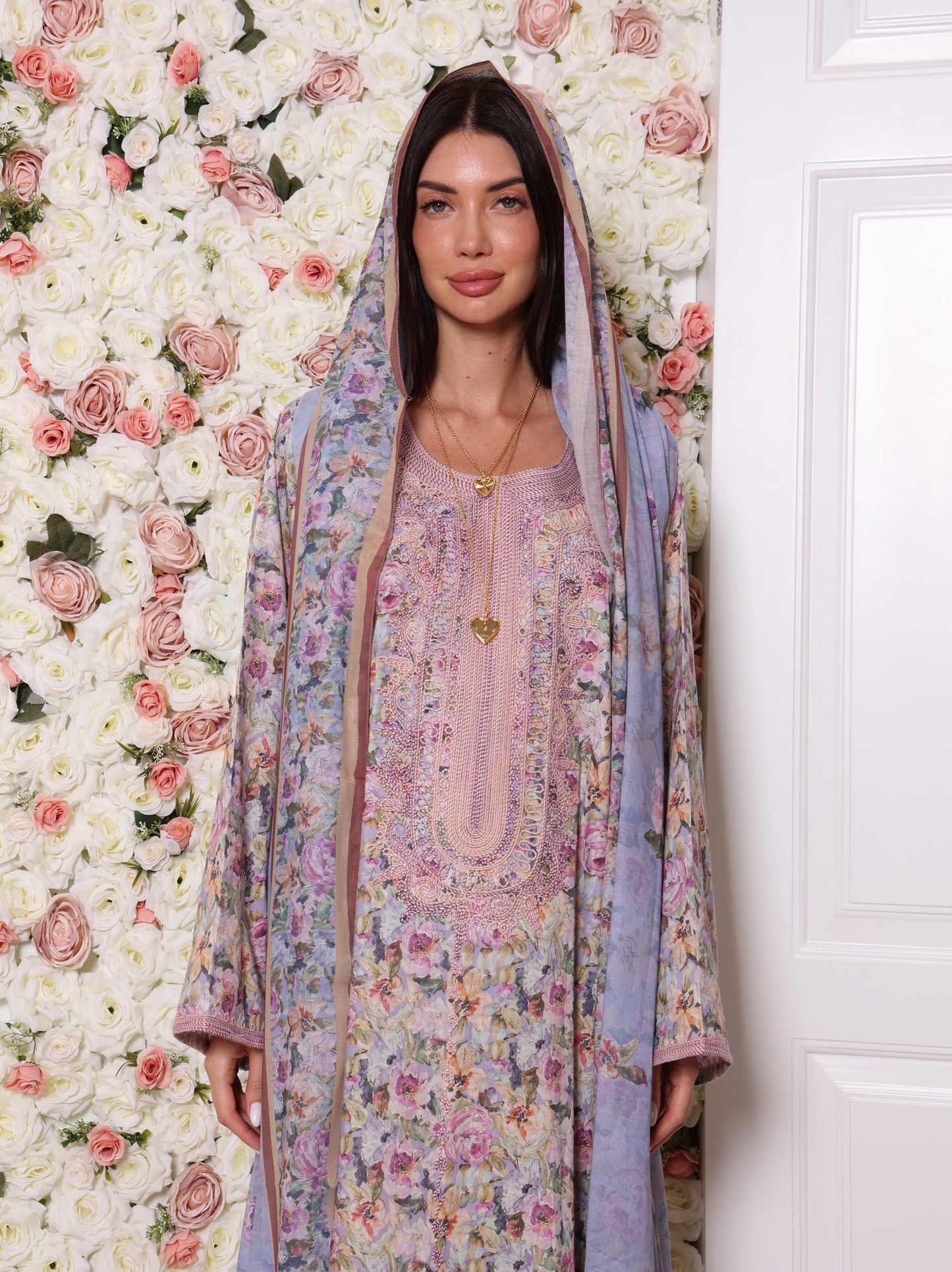 Periwinkle Petal Kaftan