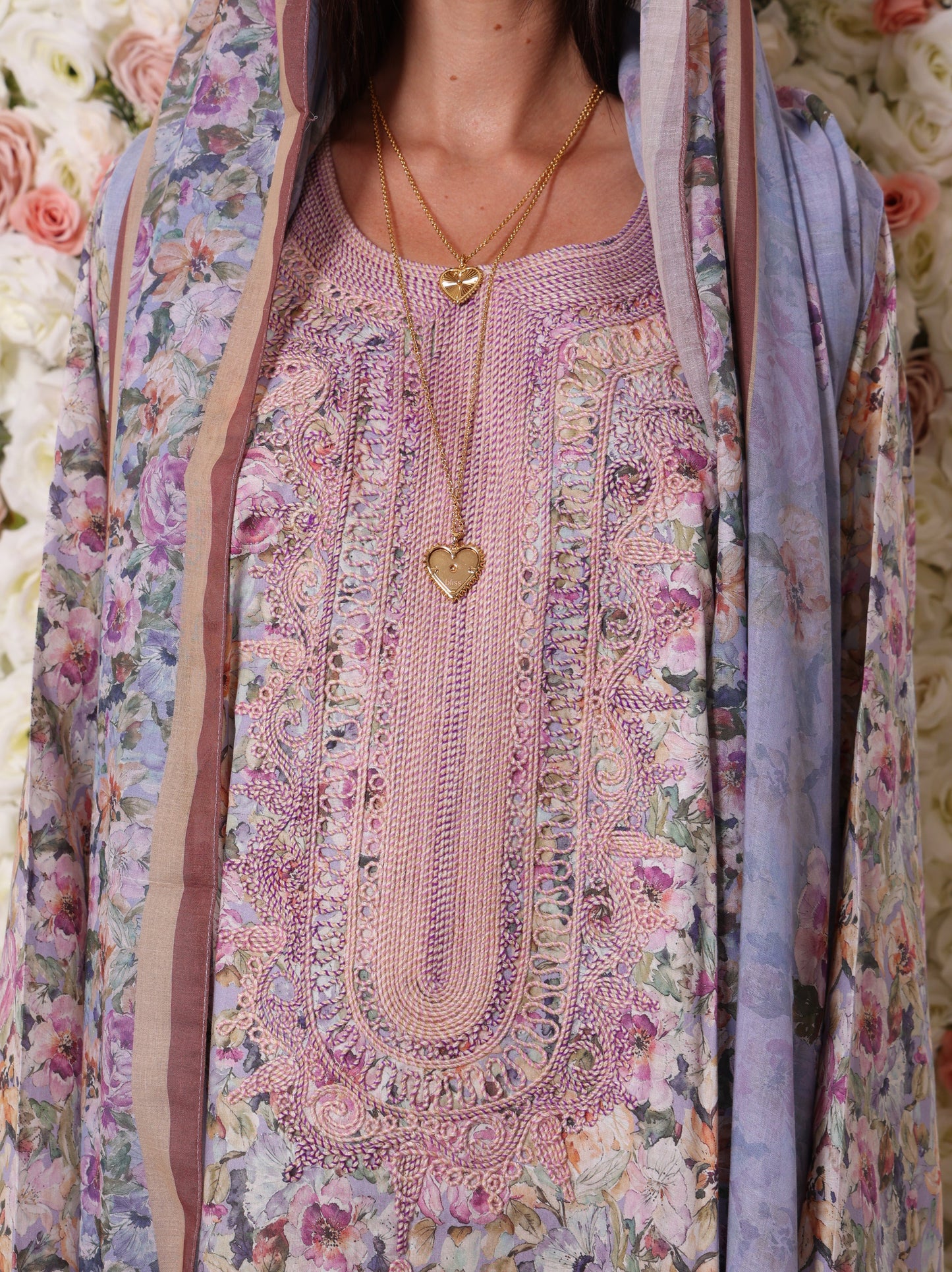 Periwinkle Petal Kaftan
