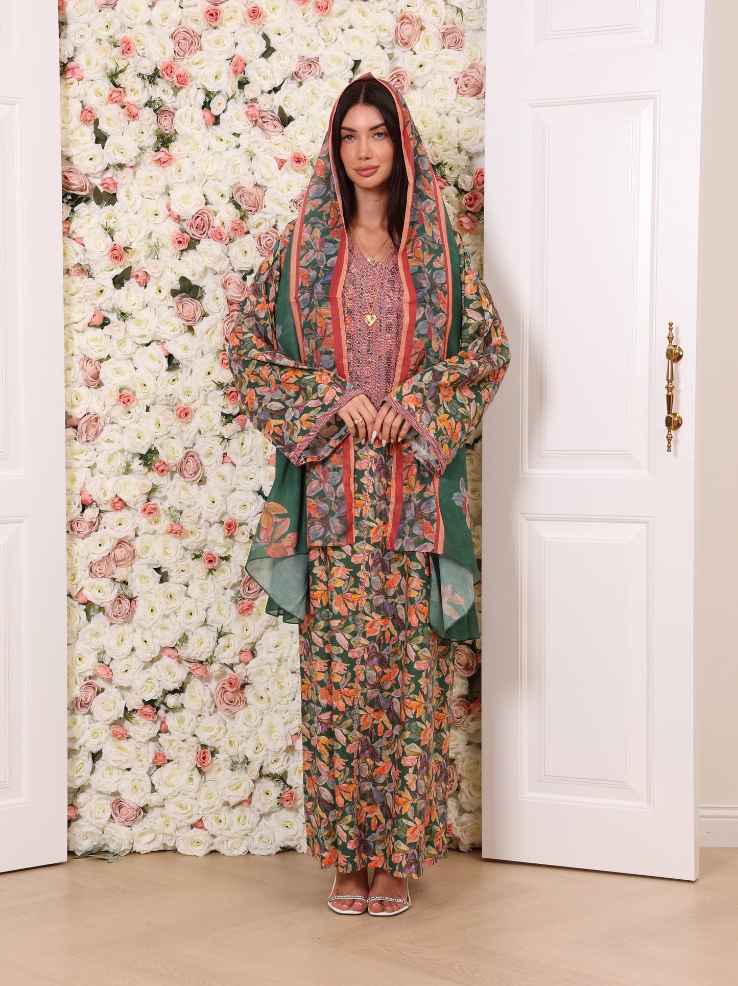Emerald Autumn Kaftan