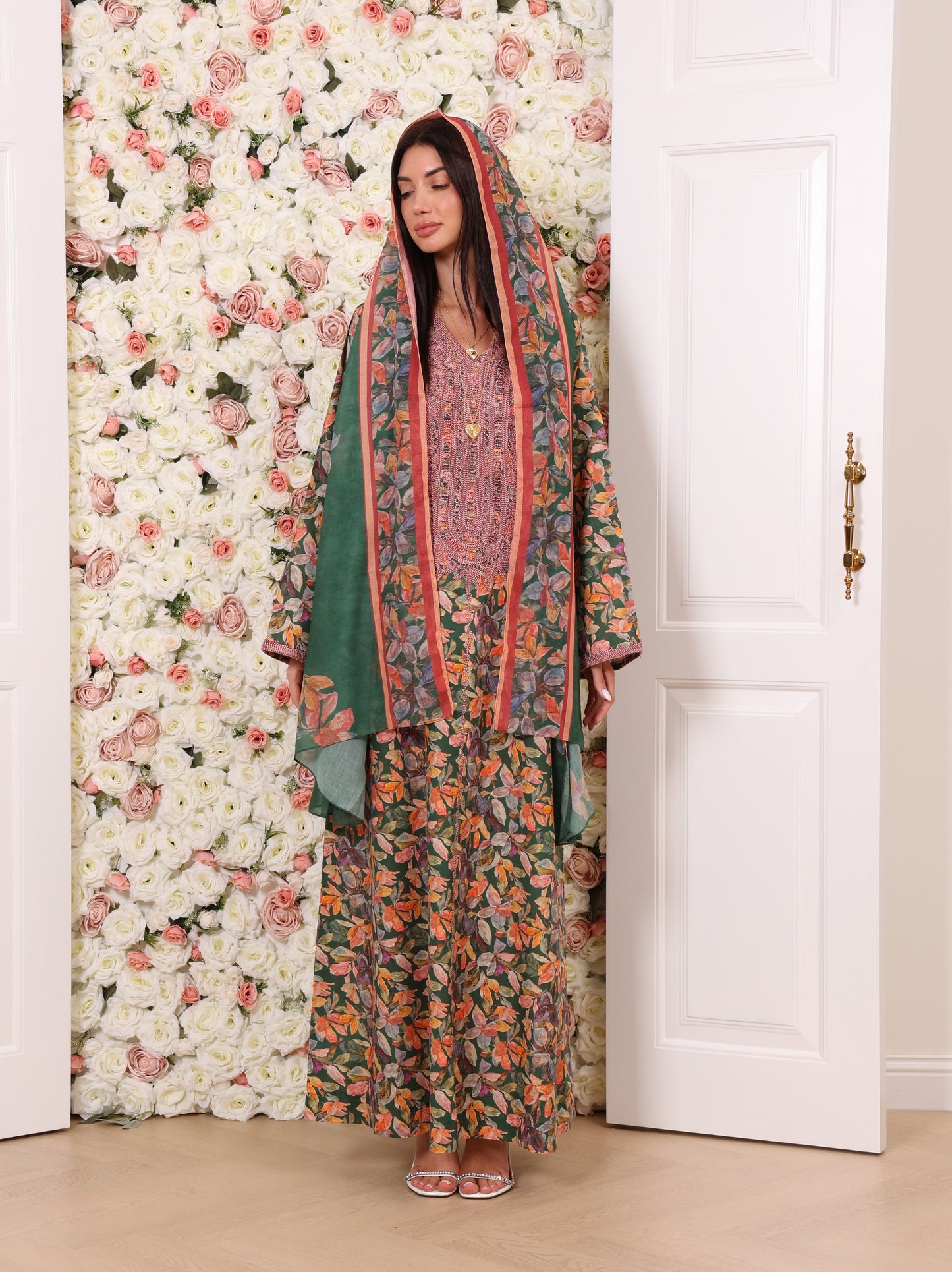 Emerald Autumn Kaftan