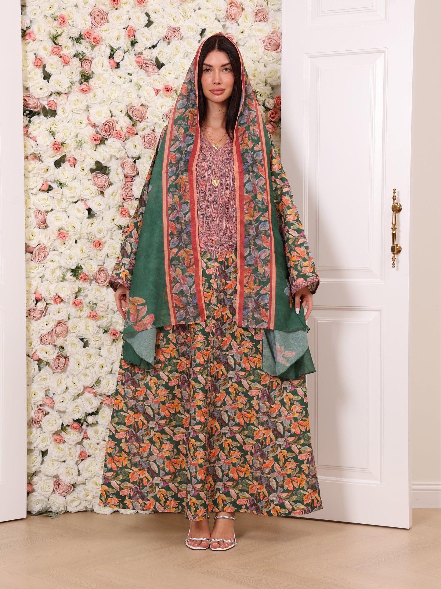 Emerald Autumn Kaftan