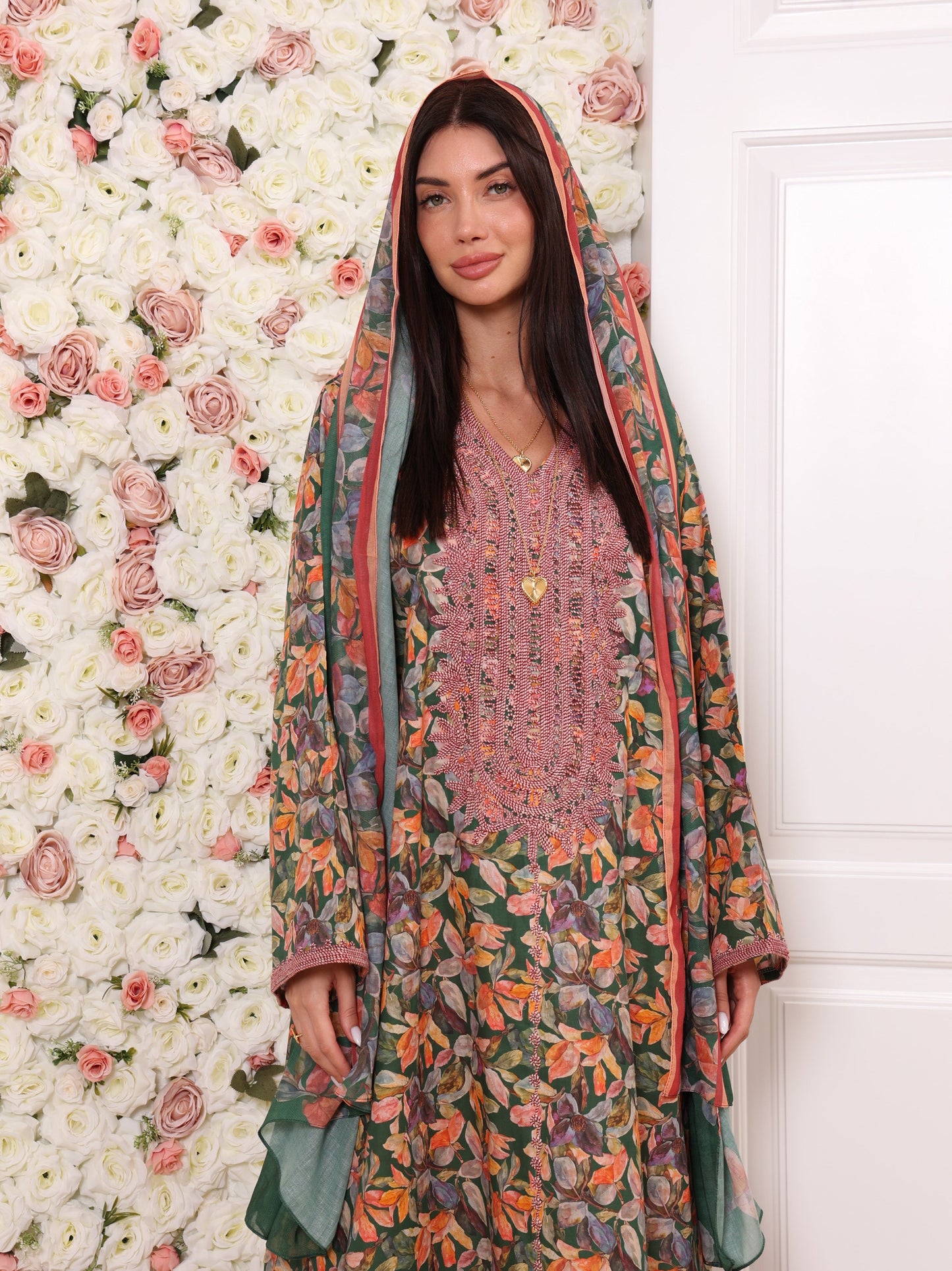 Emerald Autumn Kaftan