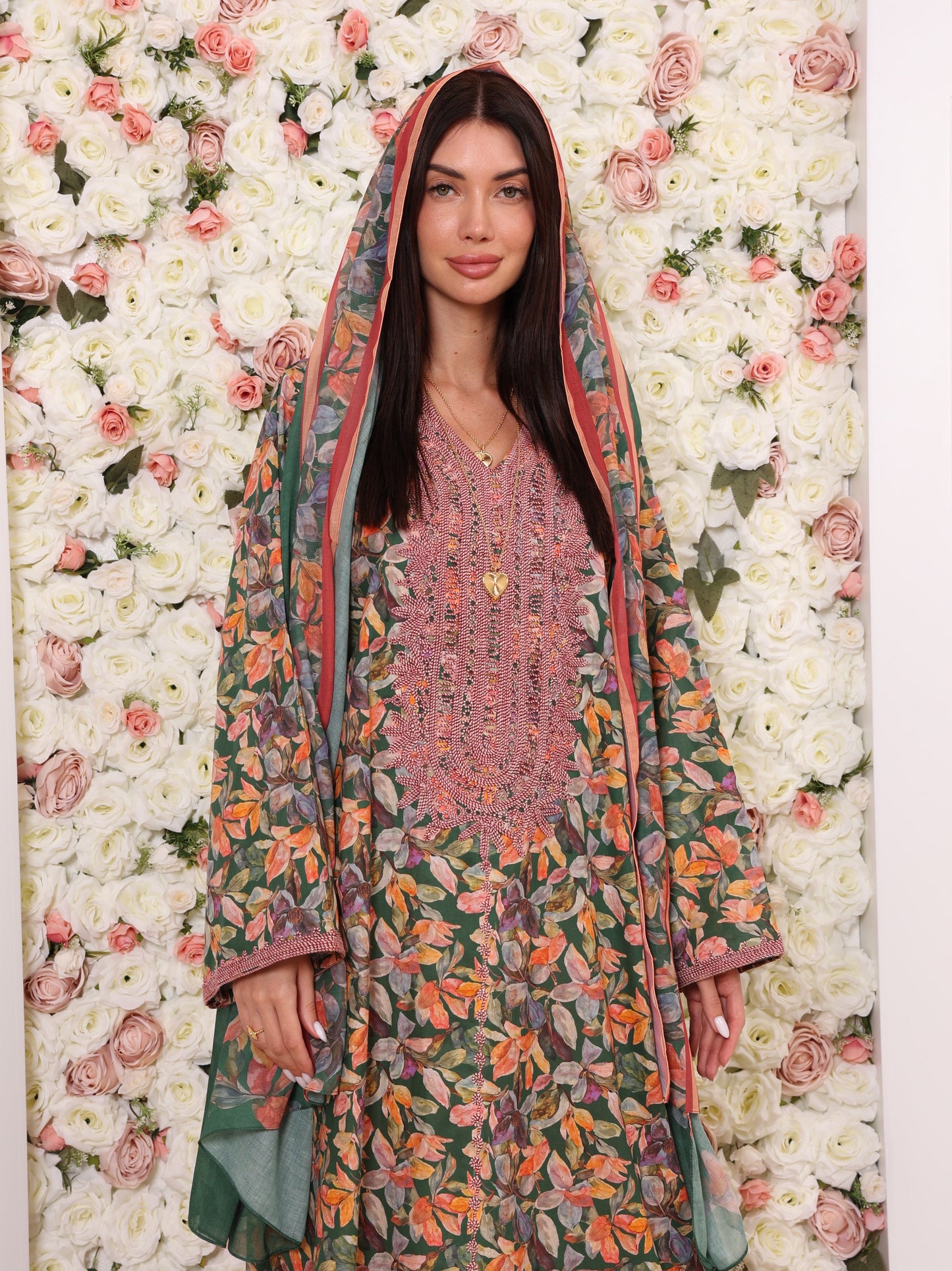 Emerald Autumn Kaftan