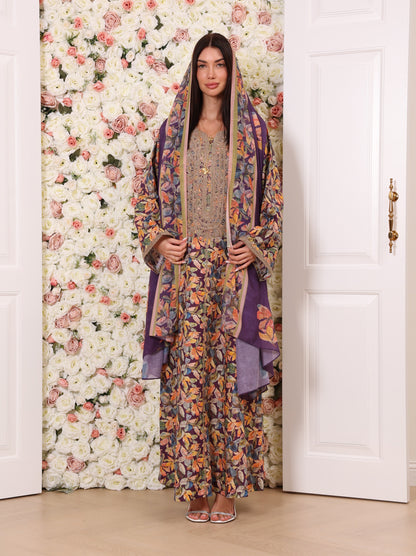 Violet Orchard Kaftan