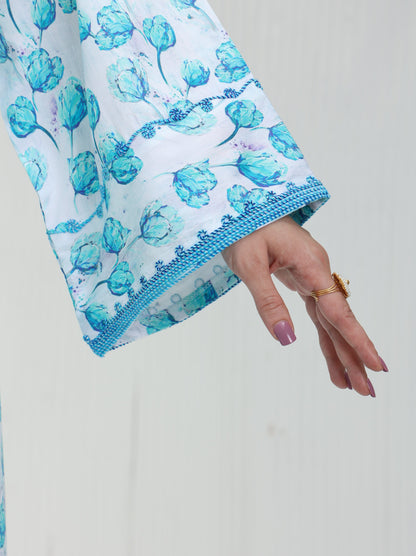 Teal Tulip Bliss