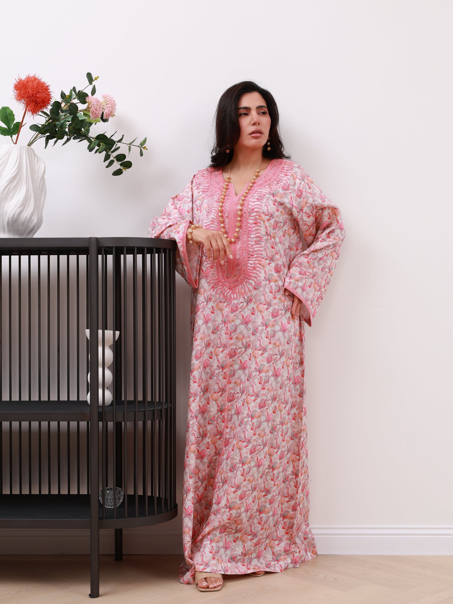 Rose Blush Petal Kaftan