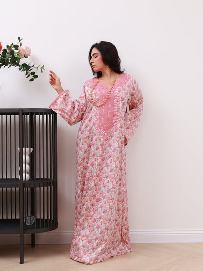 Rose Blush Petal Kaftan
