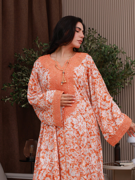 Citrus Glow Kaftan